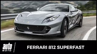 2017 Ferrari 812 Superfast [ESSAI] : la meilleure GT du monde (acceleration + sound)