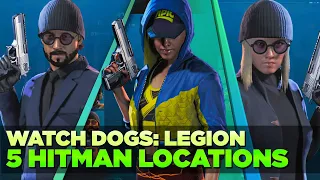 5 HITMAN LOCATIONS in Watch Dogs Legion YOU NEED to know about! [To Be John Wick]