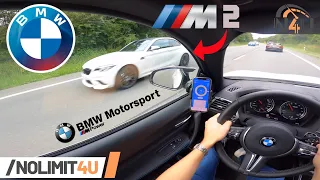 BMW M2 Competition (2021) Fahrbericht | Review on Autobahn POV Drive by NoLimit4U