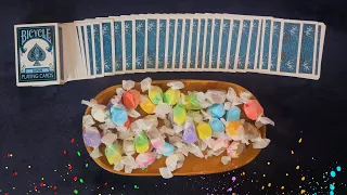 Mouth Watering SALT WATER TAFFY ~ Candy 'n' Solitaire ~ ASMR Solitaire #586