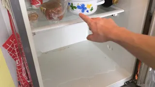 Вода в поддоне холодильника LG под ящиком с овощами. Лёгкое решение проблемы