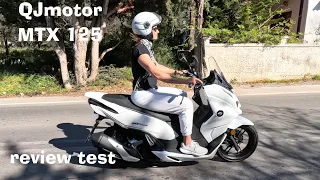 QJmotor MTX 125 review test