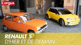 Renault 5. Quand l'ancienne rencontre la future citadine !