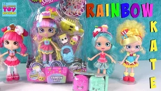 Rainbow Kate NEW Shopkins Shoppies Doll Season 5 Food Fair Blind Bag Unboxing | PSToyReviews