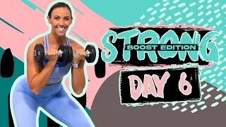 45 Minute Full Body Strength Bootcamp Workout | STRONG [BOOST] - Day 6