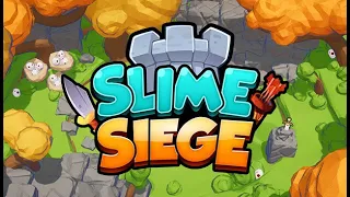 Sending slimes down the SPIRAL of the VOLCANO! Adorable tower defense! - Slime Siege