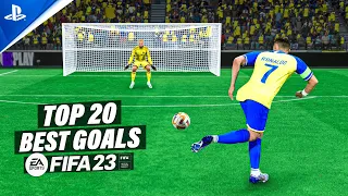 FIFA 23 | TOP 20 BEST GOALS #6 PS5 4K