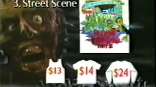 Return of the Living Dead Part II T-Shirt Promo Ad (1988)