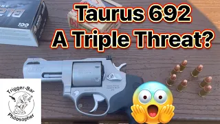 Taurus 692- Triple Threat Revolver 38 Special, 357 Magnum, and 9mm