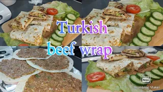 Turkish Lahmacun Recipe |Crunchy And Tasty | Homemade Turkish Lahmacun |Turkish Keema Roti