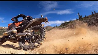 Imogene Pass, Fall Colors Ride, Colorado - KTM 690