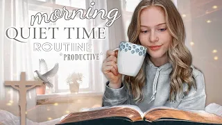 My Productive Early Morning Routine + Quiet Time Devotional!