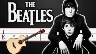 And I love her - The Beatles Guitar Tabs, Guitar Tutorial, Guitar Lesson