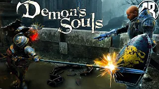 Демон Соулс ремейк PS5. Врата Болетарии Красный Рыцарь. Demon’s Souls Remake PS5.