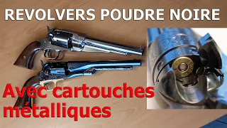 UTILISER DES CARTOUCHES METALLIQUES AVEC UN REVOLVER POUDRE NOIRE