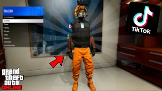 Making/Testing Viral TikTok Gta 5 Tryhard RNG Outfits!! #100