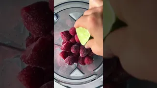 HEALTHY STRAWBERRY SORBET