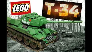 LEGO Танк Т-34-85 для нового мультфильма! + ИТОГИ КОНКУРСА