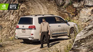 GTA V Real Life Mods 'Toyota Land cruiser V8' Drive | EXTREME OFFROADING | GTA 5 mods