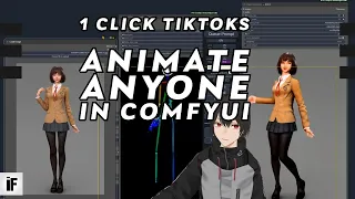 1 click tiktok's Animate Anyone ComfyUI