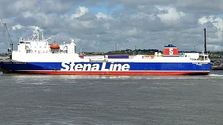 Stena Line 'Stena Hibernia' Arriving Heysham Harbour 11/07/2023