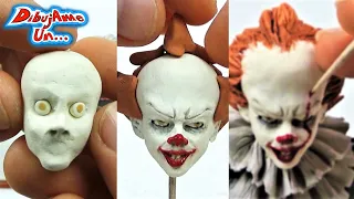 Como hacer a IT  ESO Escultura Plastilina | How to sculpt IT Pennywise Clay Tutorial | DibujAme Un