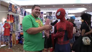 Spiderman cosplay at Animefest 2016