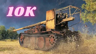 Grille 15  10K Damage 7 Frags  World of Tanks , WoT Replays tank game