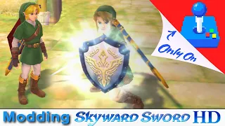 ZELDA Skyward Sword HD Modding! Play-as Ocarina & Twilight Princess Link!