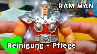RAM-MAN Masters of the Universe Vintage | Reinigung & Pflege | Klebereste u. Striche entfernen #motu