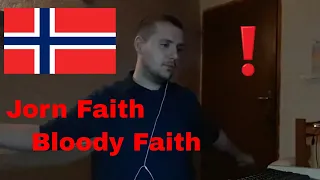 Jorn Faith Bloody Faith Melodi Grand Prix 2021 Semi Final 1 REACTION