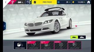 How to change the BMW to a Convertible car | Asphalt 9 | All about asphalt #asphalt9 #subscribe