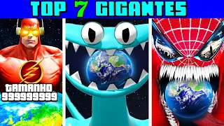 +7 FORMAS de EVOLUIR para OS GIGANTES +PODEROSOS DO GTA 5!! (chop, flash, gremace, cyan..