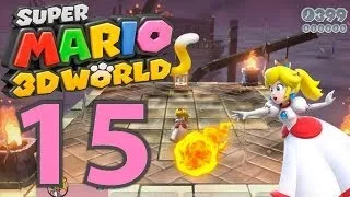 Let´s Play Super Mario 3D World German (Blind/100%) Part 15 Die Verwunschene Flotte