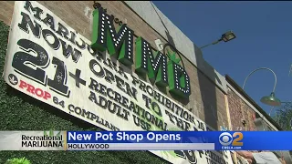 With Anticipation High, Hollywood Gets Its First, Recreational Marijuana Dispensary