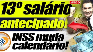 INSS ANTECIPA PAGAMENTOS: NOVO CALENDÁRIO + 13 salário - VEJA NOVAS DATAS e VALORES