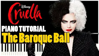 Cruella - The Baroque Ball (Piano Tutorial Synthesia)