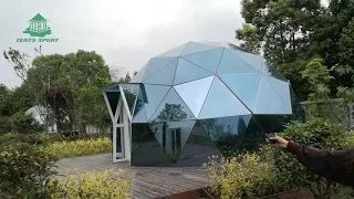 28 Sqm Glass Igloo Dome Tent | Glamping Domes for 2 Persons