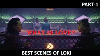 LOKI | Sylvie Laufeydottir -"may be LOVE IS HATE " |Sylvie says what is love to Loki | 🥰 PART 1 | 👇