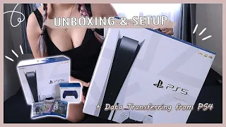 PlayStation 5 Unboxing, Setup, Startup & Gameplay + PS5 Games!✨