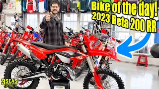 BIKE OF THE DAY!   2023 Beta 200 RR 2 Stroke Custom Build