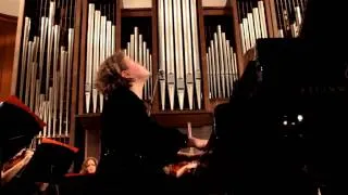 Tinatin BAKHTATZE - J.S. Bach Piano Concerto No.5 in f-moll BWV1056 on MUSIC FOR PEACE Gala-concert