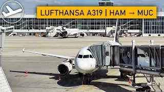 TRIP REPORT | The Lufthansa A319 Experience! (Economy) | Hamburg to Munich