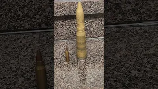 30mm vs 556 ammo size comparison