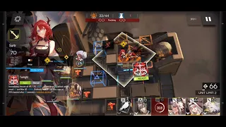 [Arknights] JT8-3 Challenge/Normal/Hidden ending (high rarity)