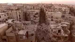 Drone Video Shows Destruction in Aleppo From the Air