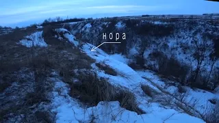 Охота на норе.  Охота на лису 01 01 2024