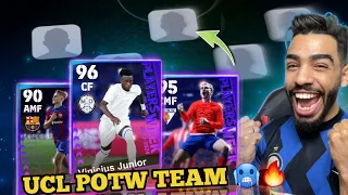 I PLAYED WITH A FULL TEAM OF CHAMPIONS LEAGUE PLAYERS OF THE WEEK 🔥 pack opening + Gameplay