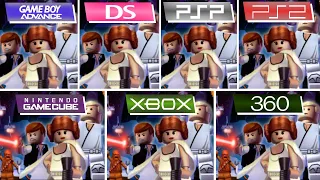 Lego Star Wars II The Original Trilogy (2006) GBA vs DS vs PSP vs PS2 vs GameCube vs XBX vs XBOX 360