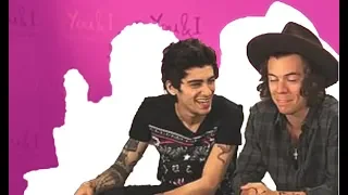 20 mins of Harry and Zayn MUTUALLY FAWNING/FONDING over each other! || Zarry